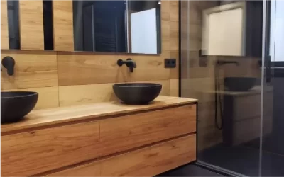 Madera en el baño: dónde utilizarla, tipos de madera y mantenimiento