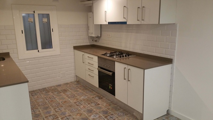 El alicatado puede ser de diferentes formas y colores en función de la estancia de la vivienda