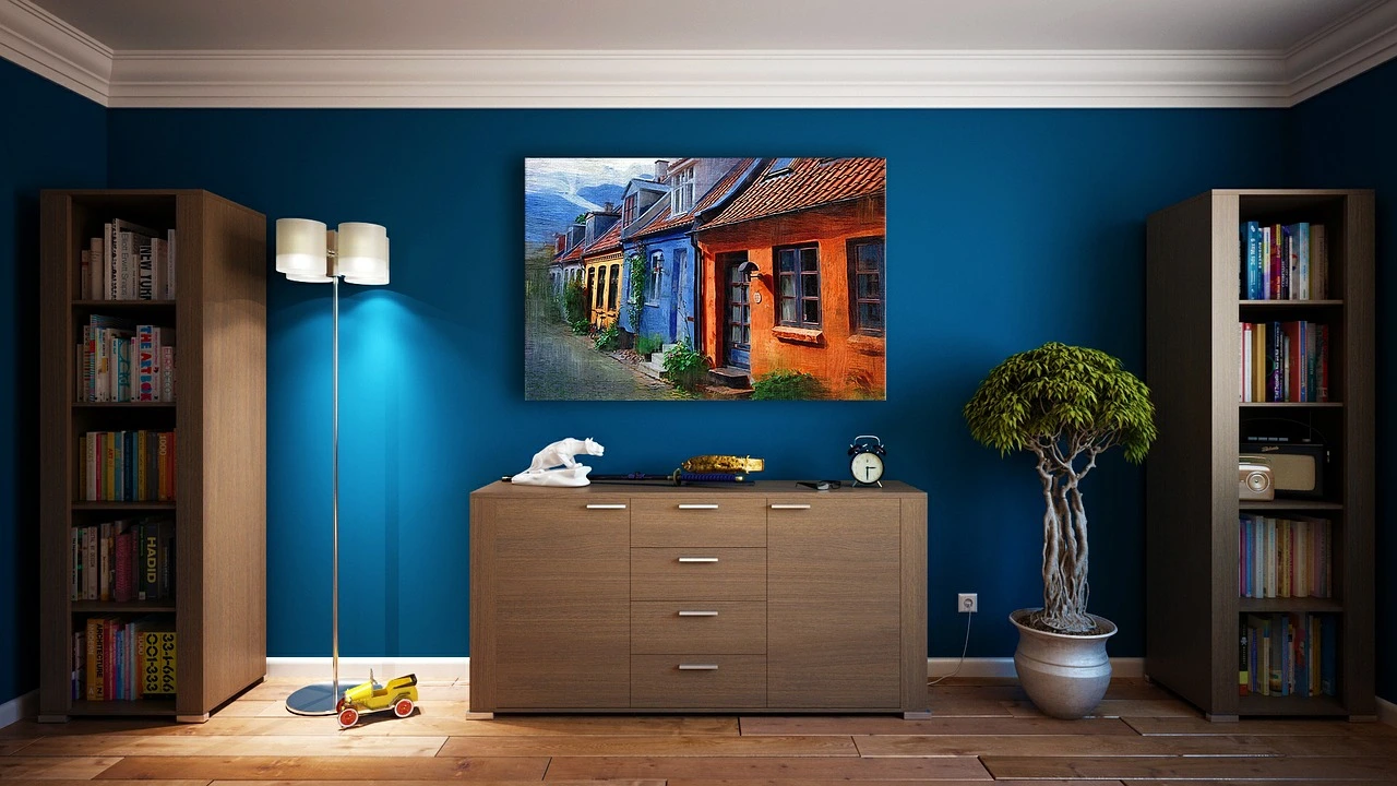 Habitación con muebles