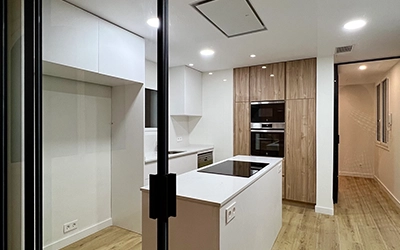 Reforma del baño y la cocina de un piso en Valencia