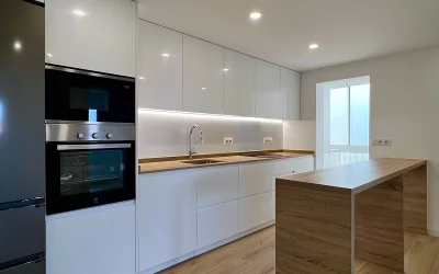 Reforma de la cocina y el baño de un piso en Sant Boi
