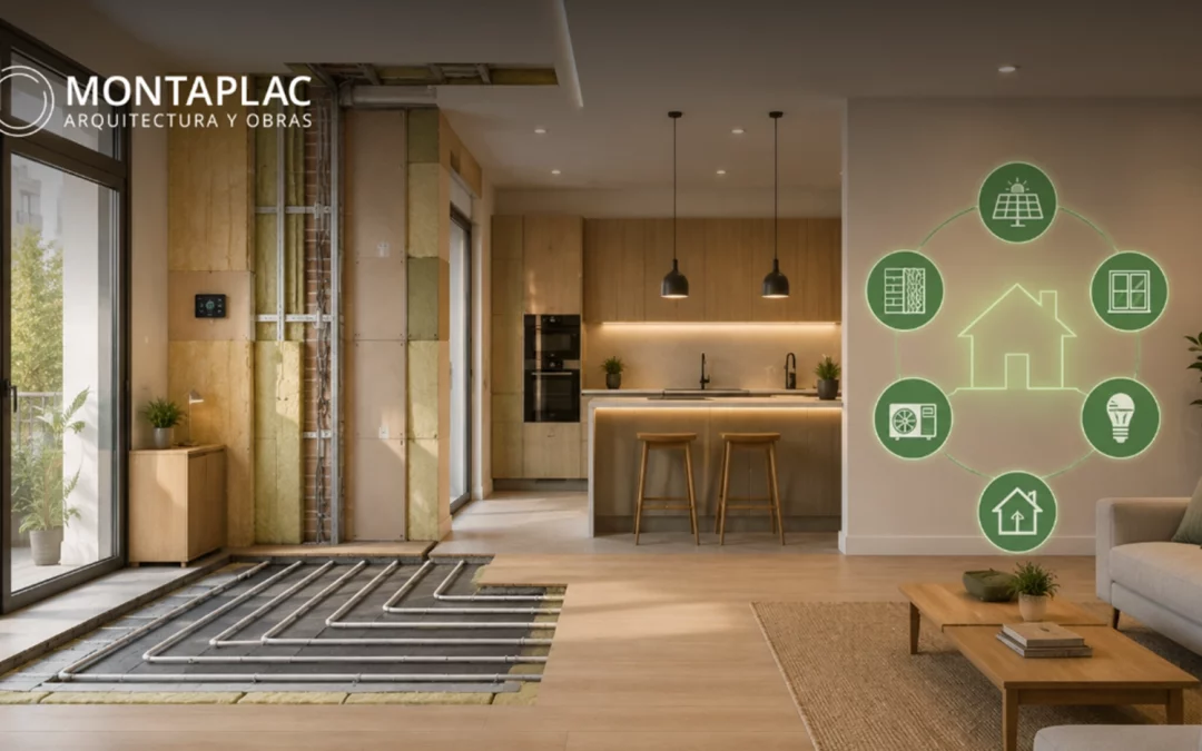 Reformas que mejoran la eficiencia energética de tu vivienda y reducen las facturas